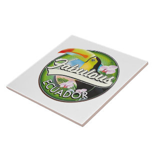Carreau Logo Magnet Explorer l'Équateur fabuleux