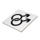 Carreau Logo masculin gai (Côté)