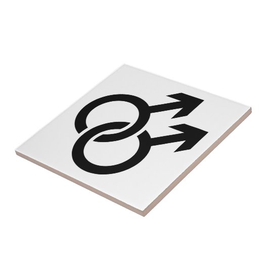 Carreau Logo masculin gai (Côté)