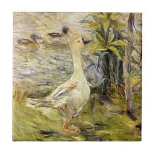 Carreau L'Oie (par Berthe Morisot)