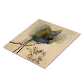 Carreau « L'Oiseau le plus beau » par Warwick Goble (Côté)