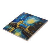 Carreau London Bridge Acrylique Art, (Côté)