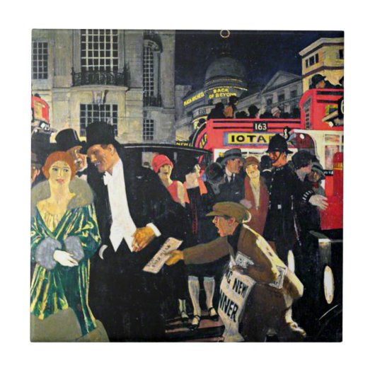 Carreau Londres, Piccadilly (Devant)