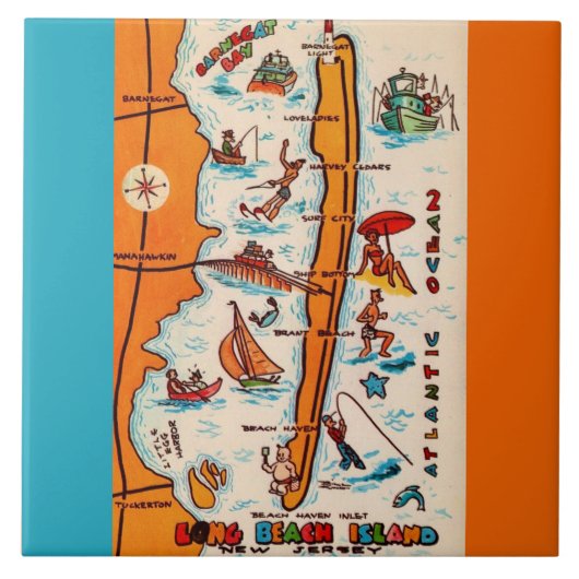 Carreau Long Beach Island NJ (Devant)