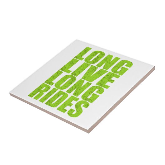 Carreau Long Live Long Rides (Topo) (Côté)