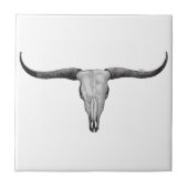 Carreau Longhorn Skull (Devant)