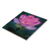 Carreau Lotus rose (Côté)