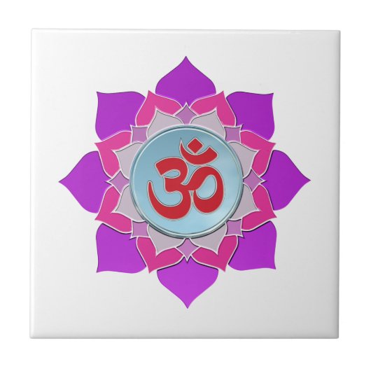 Carreau Lotus rose (Devant)