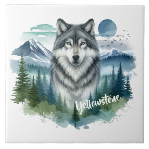 Carreau Loup de Yellowstone