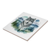 Carreau Loup de Yellowstone (Côté)