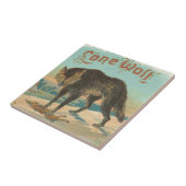 Carreau Loup solitaire (Côté)