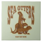 Carreau Loutres de mer (Devant)