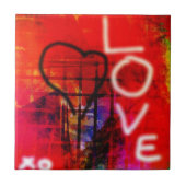 Carreau Love graffiti (Devant)