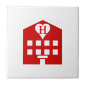 Carreau Love Hotel Japanese Emoji (Devant)