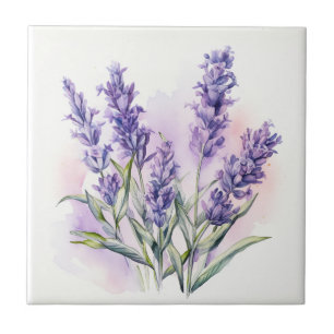 Carreau Love Lavender fleurs