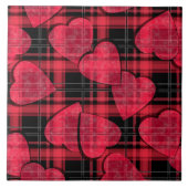 Carreau Love plaid (Devant)