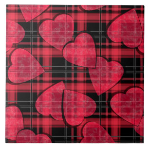 Carreau Love plaid