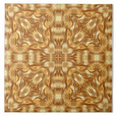 Carreau Lovely golden abstract pattern (Devant)