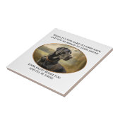 Carreau Loyal Black Lab (Côté)