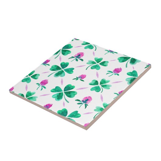 Carreau Lucky shamrock (Côté)