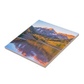 Carreau Lueur marron de Bells Alpen (Côté)