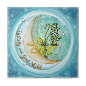 Carreau Lullaby Moon tuile bébé (Devant)