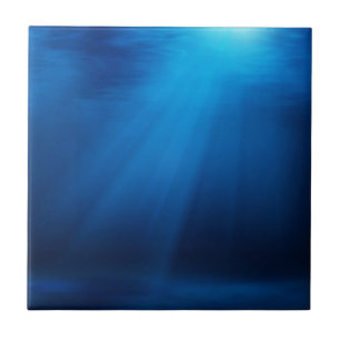 CARREAU LUMIÈRE DU SOLEIL SOUS-MARINE