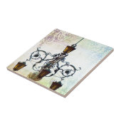 Carreau Lumière Plaza avec Arrière - plan Pastel (Côté)