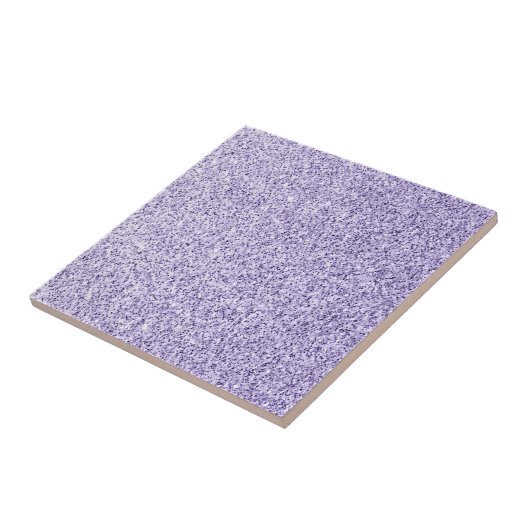 Carreau Lumière ultra violette paillettes violettes scinti (Côté)