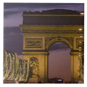 Carreau Lumières de Noël, champions Elysees, arc De