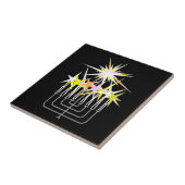 Carreau Lumières Hanoukka (Côté)