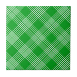 Carreau Lumineux vert Plat