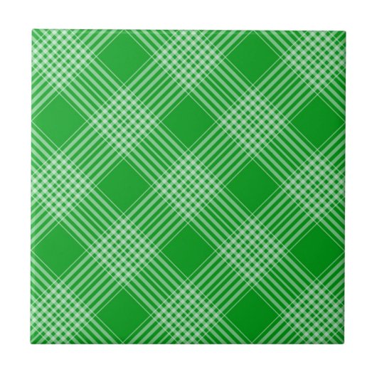Carreau Lumineux vert Plat (Devant)