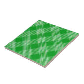Carreau Lumineux vert Plat (Côté)