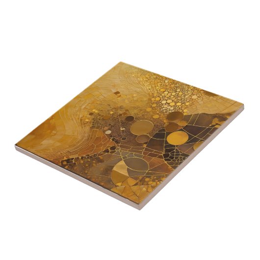 Carreau Luminosité dorée chaude (Côté)