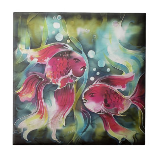 Carreau Luminosité du poisson doré