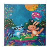 Carreau Lune d'automne (Devant)