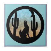 Carreau Lune de coyote (Devant)