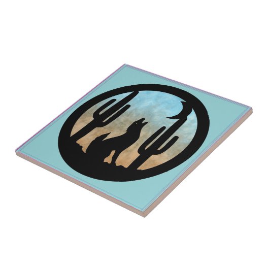 Carreau Lune de coyote (Côté)