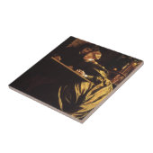 Carreau Lune de miel du peintre par Lord Frederic Leighton (Côté)