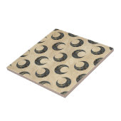 Carreau Lune dorée motif céleste Boho (Côté)