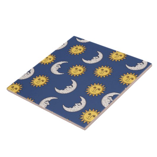 Carreau Lune et Soleil (Côté)