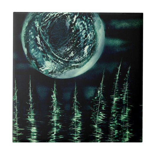 Carreau Lune forestière (Devant)