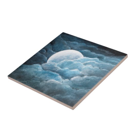 Carreau lune, lune magique, lune (Côté)