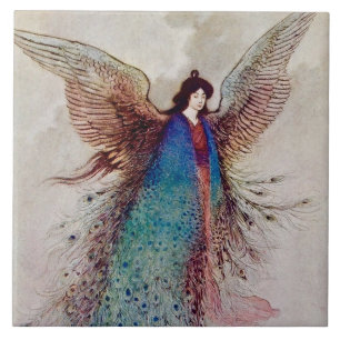 Carreau “Lune Maiden” Art de Fée par Warwick Goble