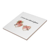 Carreau Lunettes de soleil de couleur rose (Côté)