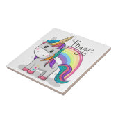 Carreau L'Unicorne des licornes (Côté)