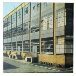 Carreau L'usine de chaussure de Fagus, conçue par Walter