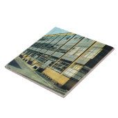 Carreau L'usine de chaussure de Fagus, conçue par Walter (Côté)