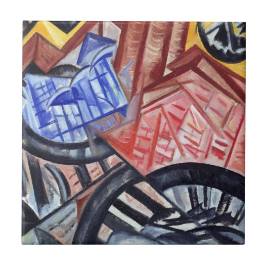 Carreau L'usine et le pont (Devant)